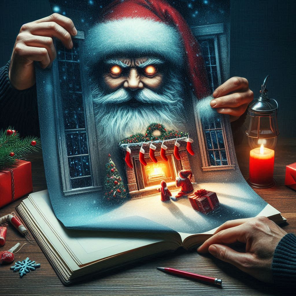 “Unwrapping Deception: The Hidden Dangers of Christmas and Santa Claus.”