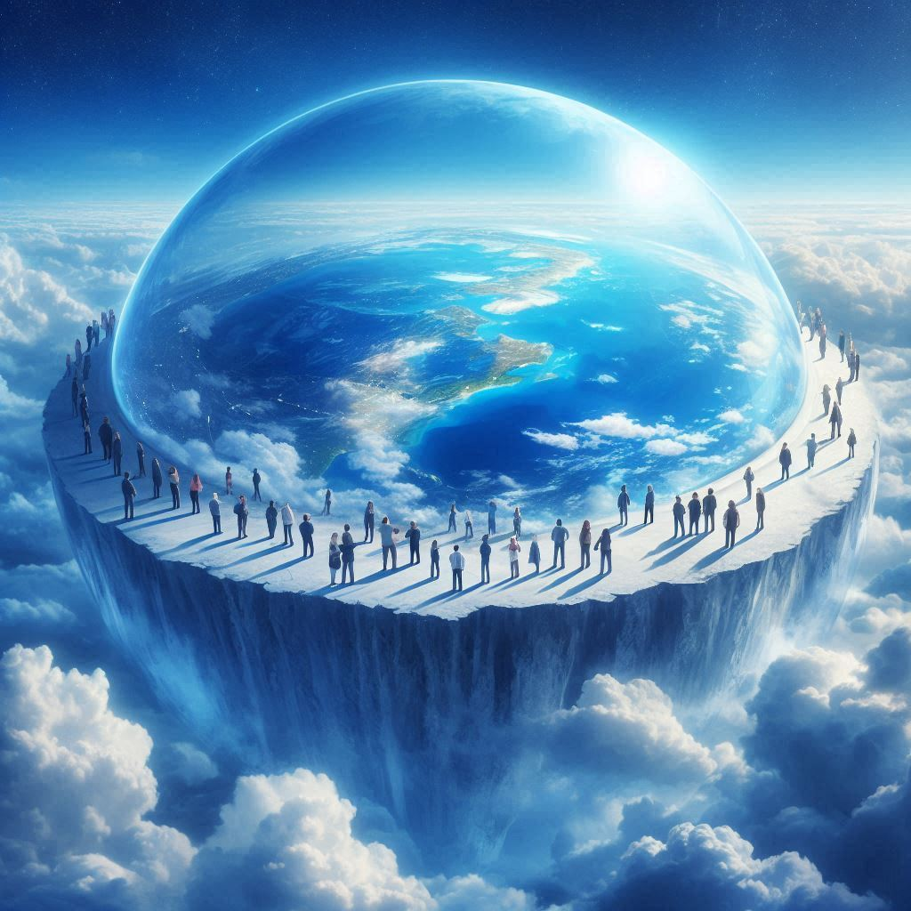 “Under the Dome: Exploring the Depths of Flat Earth Realities”