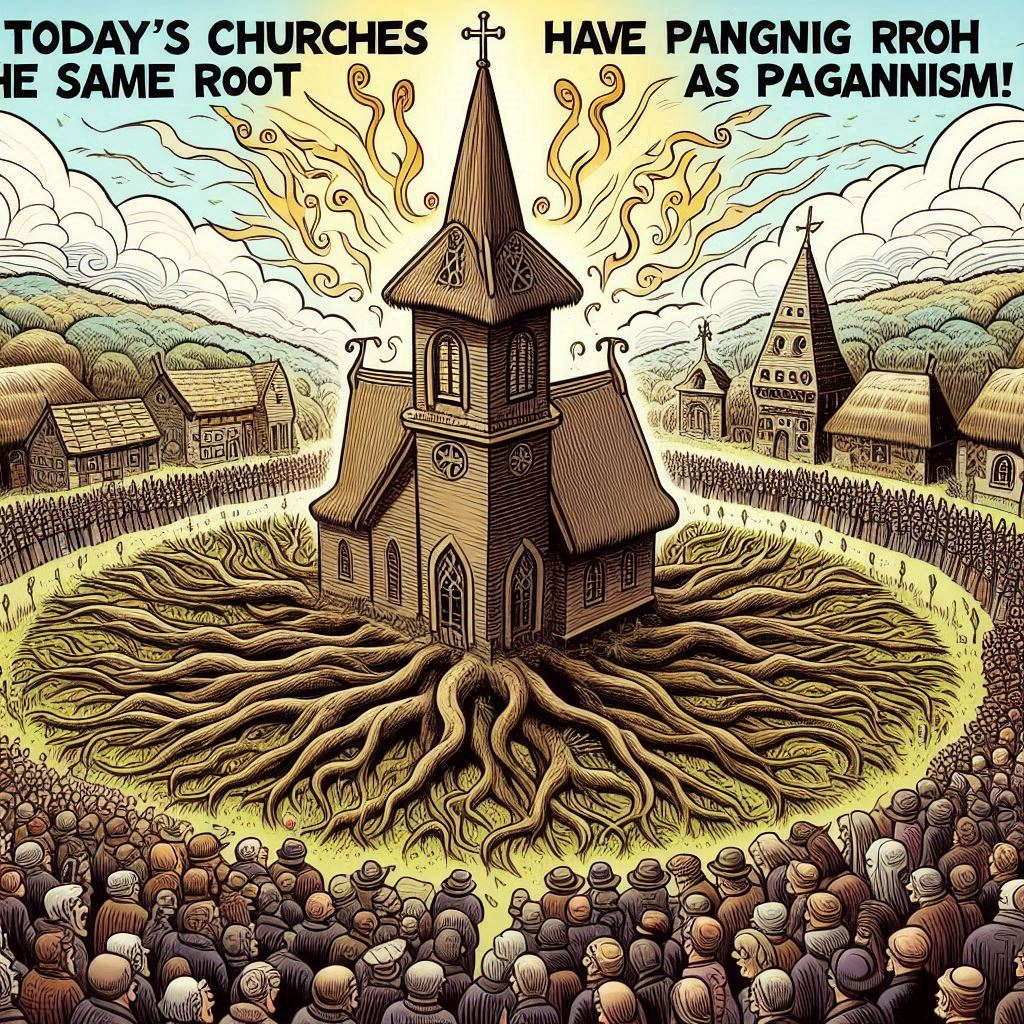 Today’s Churches Have Sprung From The Same Root “As Paganism!”