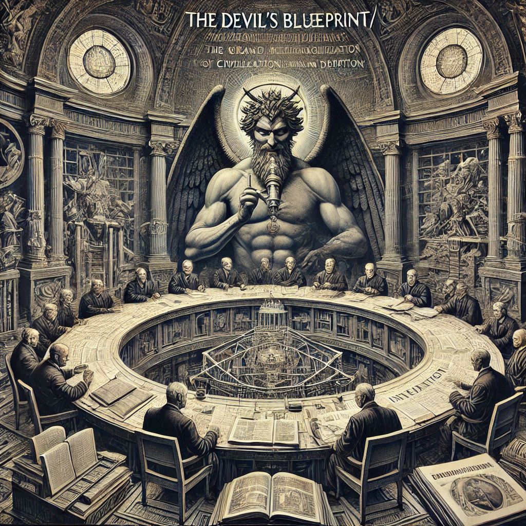 “The Devil’s Blueprint/The Grand Resets of Civilization, Architecture, Innovation, and Deception”