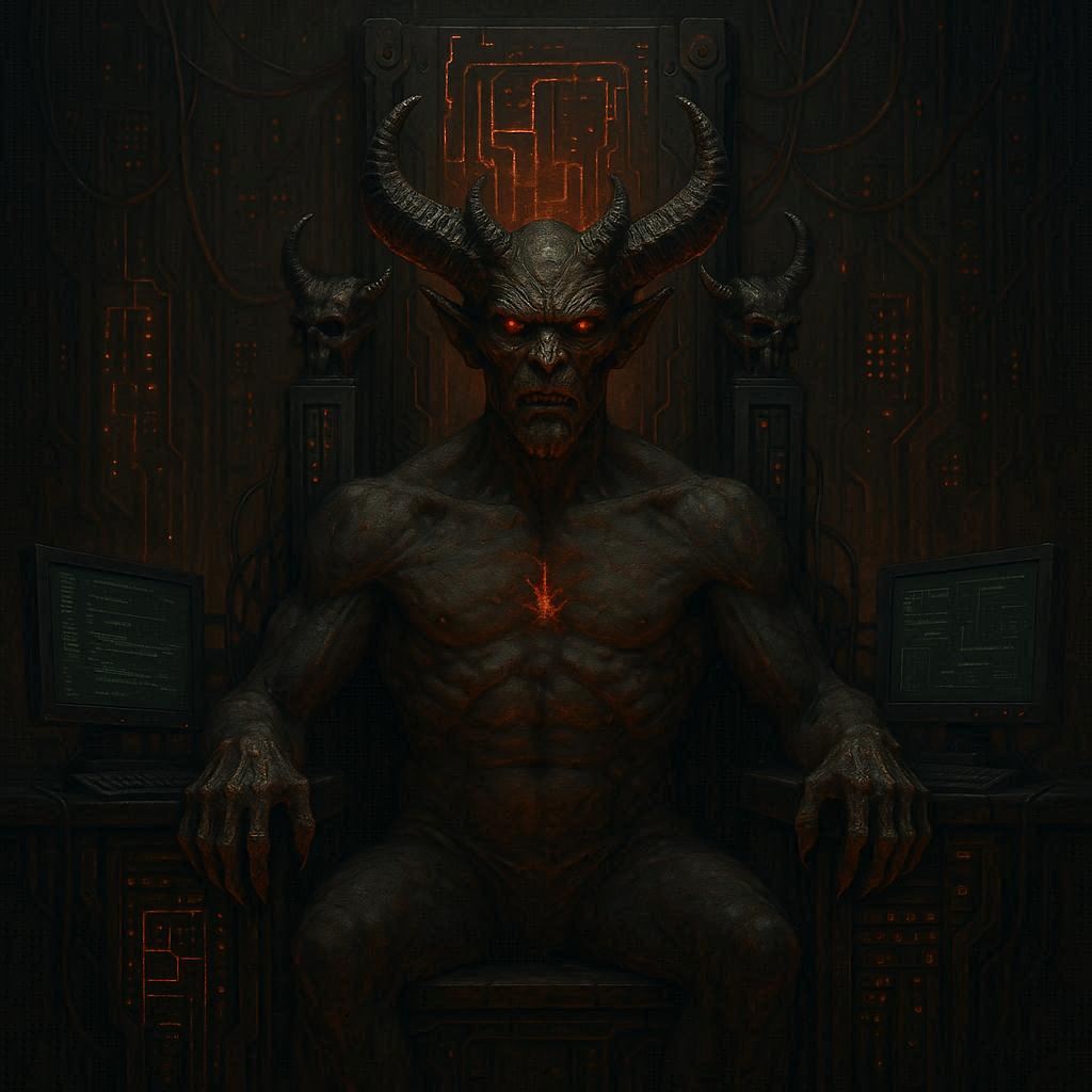 Thrones of Technology; Demonic Dominion in the Digital Age: