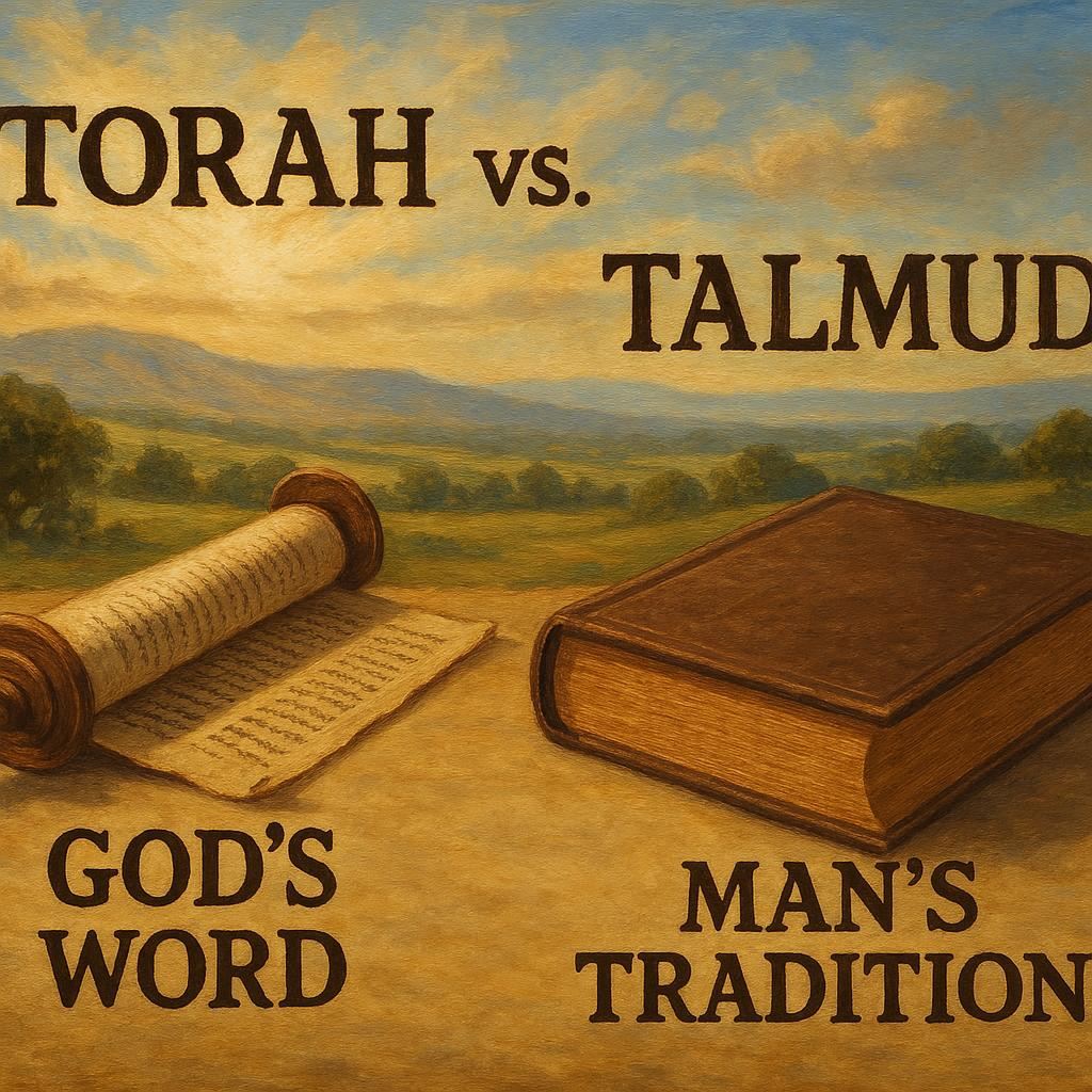 Torah vs. Talmud: God’s Word or Man’s Tradition: